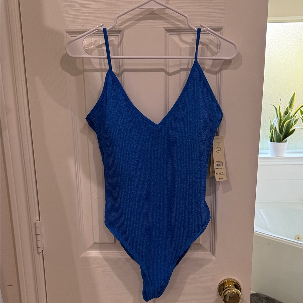 No Boundaries Vibrant Blue One Piece Swimsuit